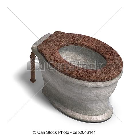 Dirty Toilet   Csp2046141