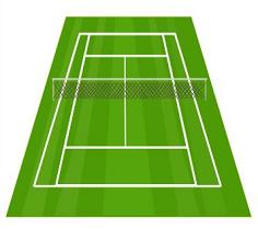 Free Tennis Court Clipart