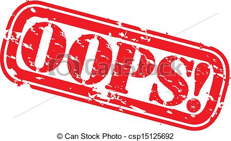 Oops Clipart Vector   Grunge Oops Rubber
