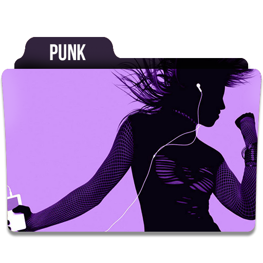Punk Music Folder 2 Icon Png Clipart Image   Iconbug Com