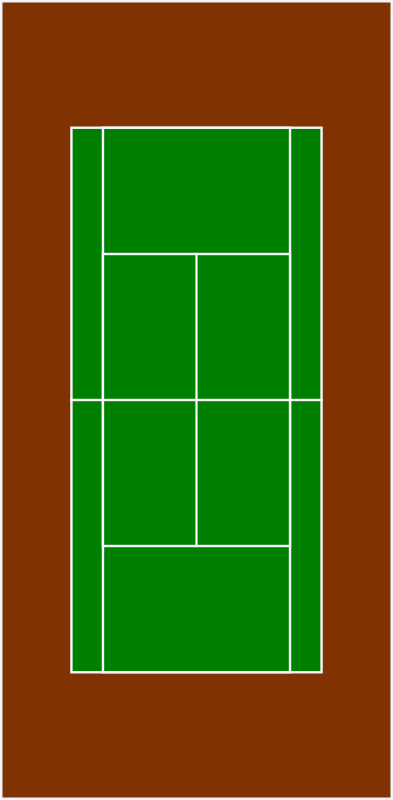 Tennis Court By Speciwoman   A 2d Tennis Court