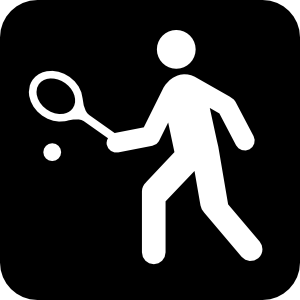 Tennis Or Squah Courts 2 Clip Art At Clker Com   Vector Clip Art