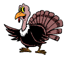 Turkey Football Player And Other Free Amusing Turkey Day Animated Gifs
