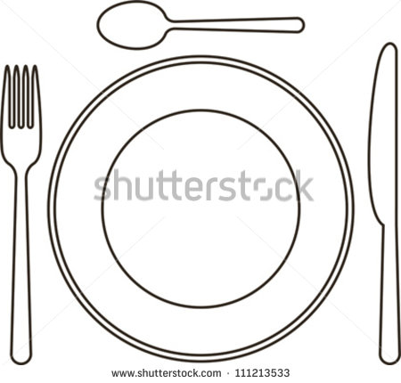 Vintage Fork Clipart Spoon And Fork Clipart