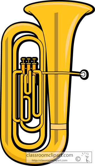     Com   Musical Instruments Clipart   Tuba Large Musical Instrument 213c