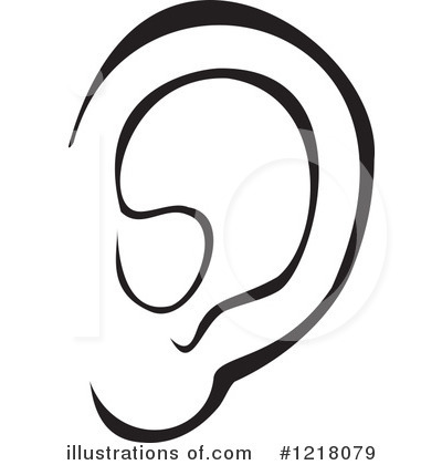 Ear Clipart  1218079   Illustration By Bad Apples