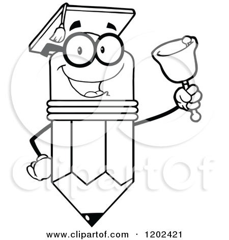 Liberty Bell Black And White Clipart Black And White Graduate
