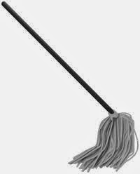Mop Clipart Black And White A Beard Made From A Mop