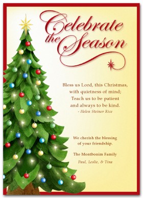 Printable Religious Christmas Card Printable Template Template