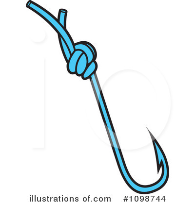 Royalty Free  Rf  Fishing Hook Clipart Illustration  1098744 By Lal
