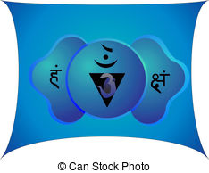 The 6th Chakra Is Called Ajnathe Eye Of Shiva Illustration