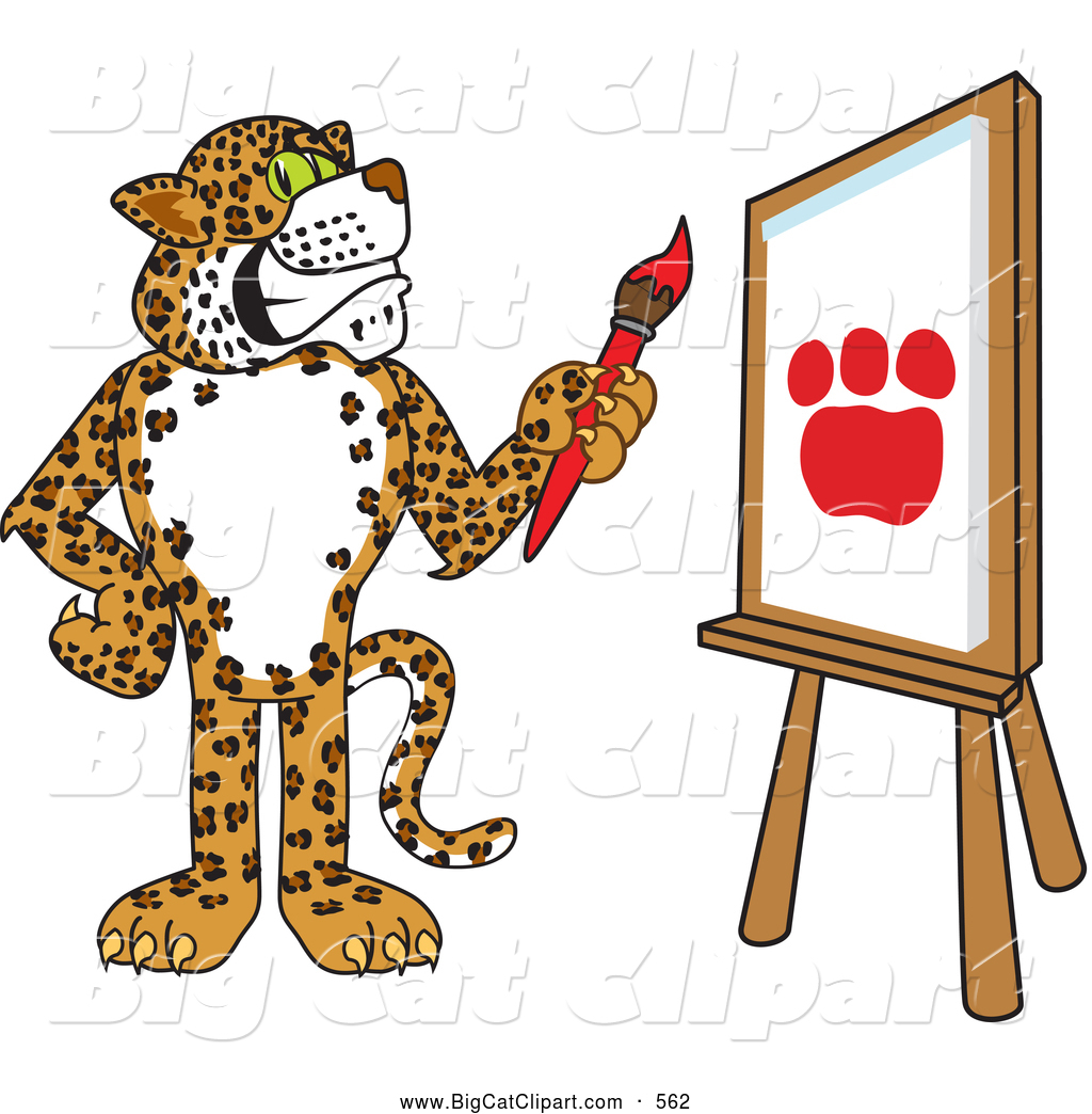 Cheetah Paws Clip Art