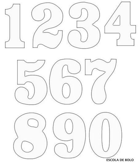 Clipart Numbers 6