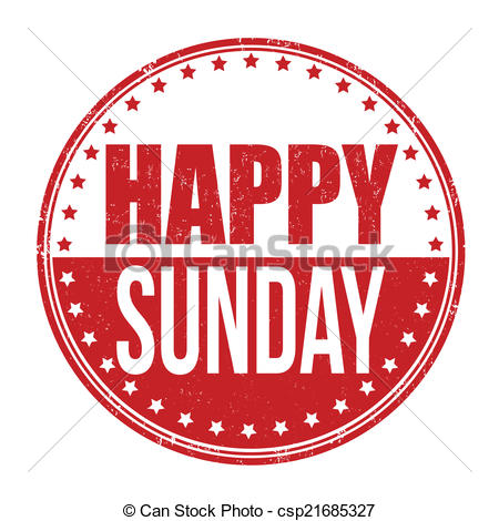 Happy Sunday Grunge Rubber Stamp On    Csp21685327   Search Clipart    