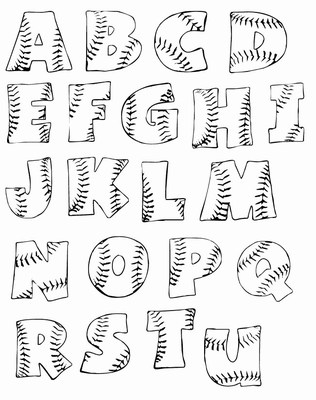 How To Make Printable Bubble Letters For Coloring