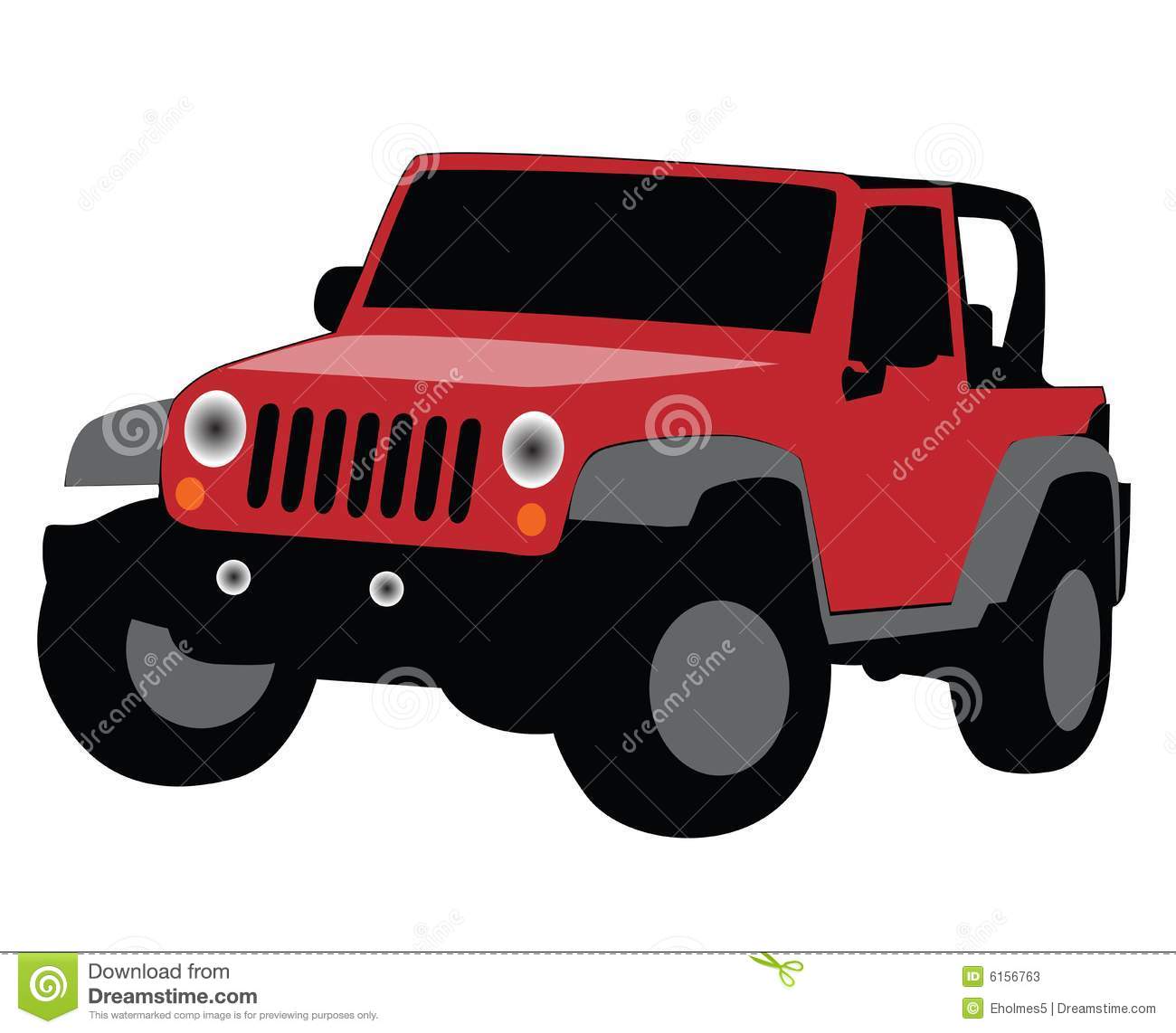Jeep Wrangler Clipart Jeep Illustration