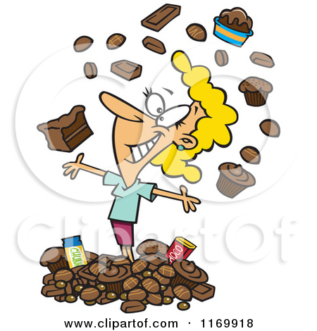 Royalty Free  Rf  Clipart Of Chocolate Lovers Illustrations Vector