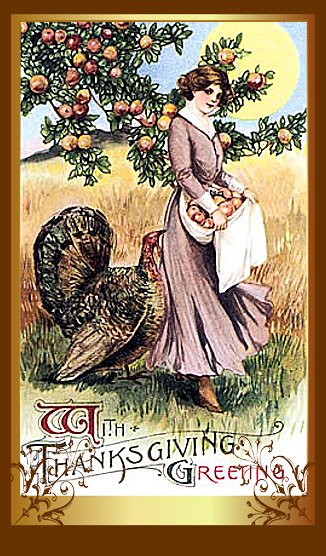 Shanonigins  Vintage Thanksgiving Clipart  Happy Thanksgiving