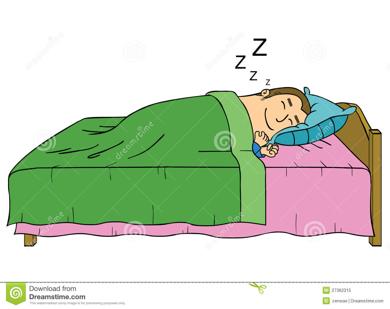 Sleeping Man Royalty Free Stock Photo   Image  27362315
