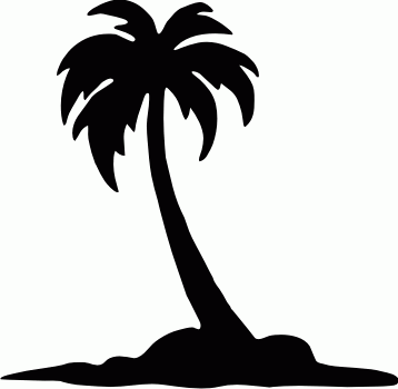 15 Palm Tree Silhouette Free Cliparts That You Can Download To You