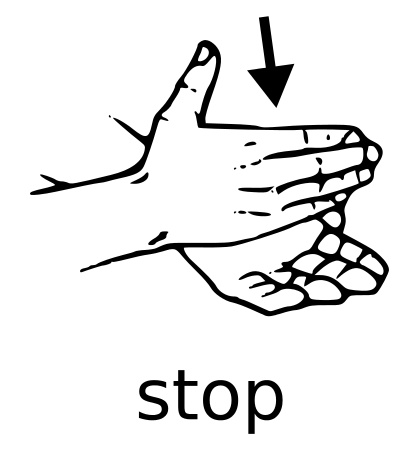 Asl Stop   Http   Www Wpclipart Com Sign Language Asl Words Asl Stop