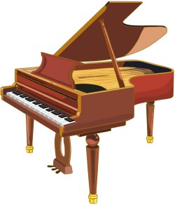 Baby Grand Piano Clip Art Http   Www Dailyclipart Net Clipart 2007    