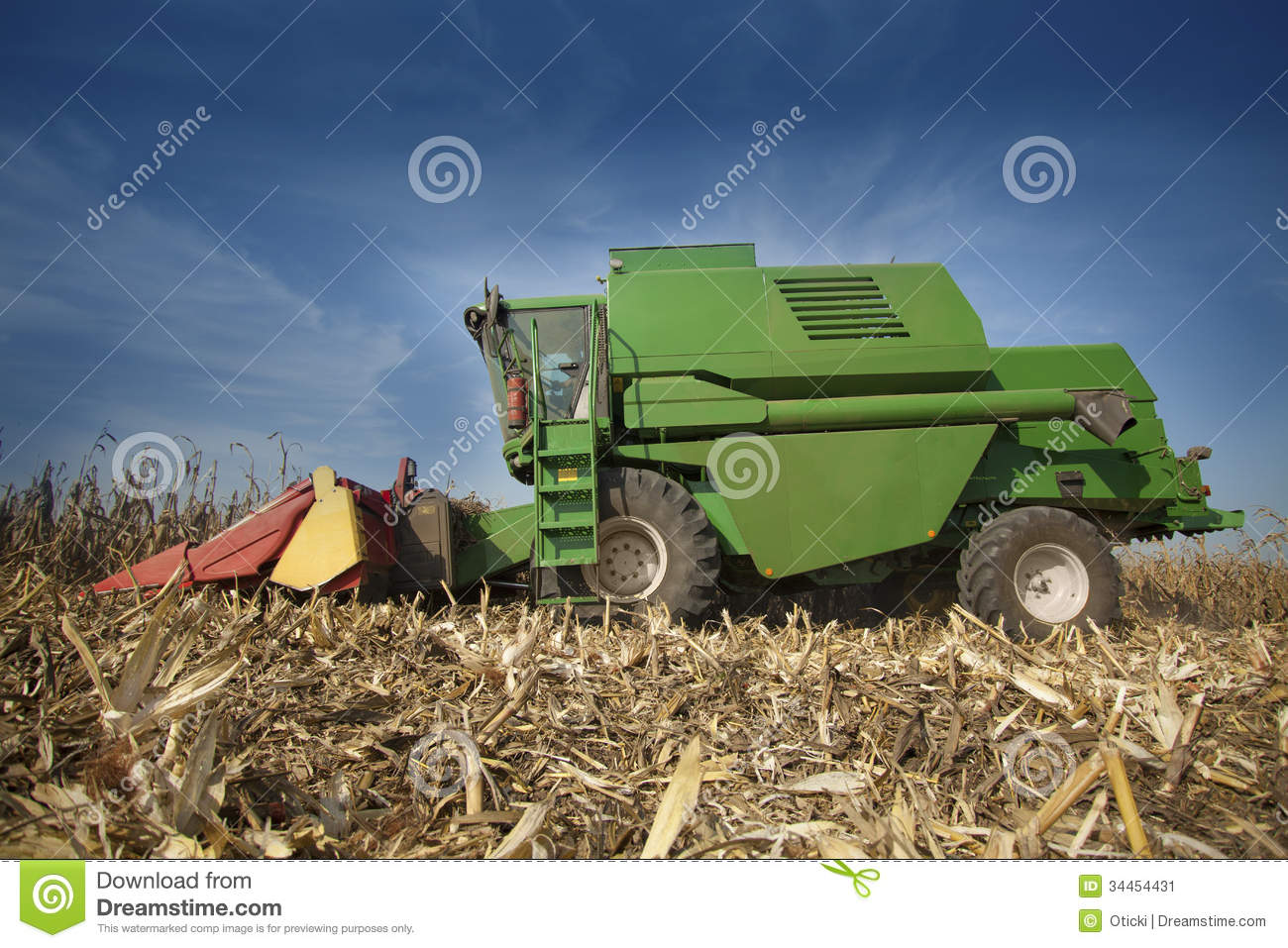 Cobine Harvester Stock Image   Image  34454431