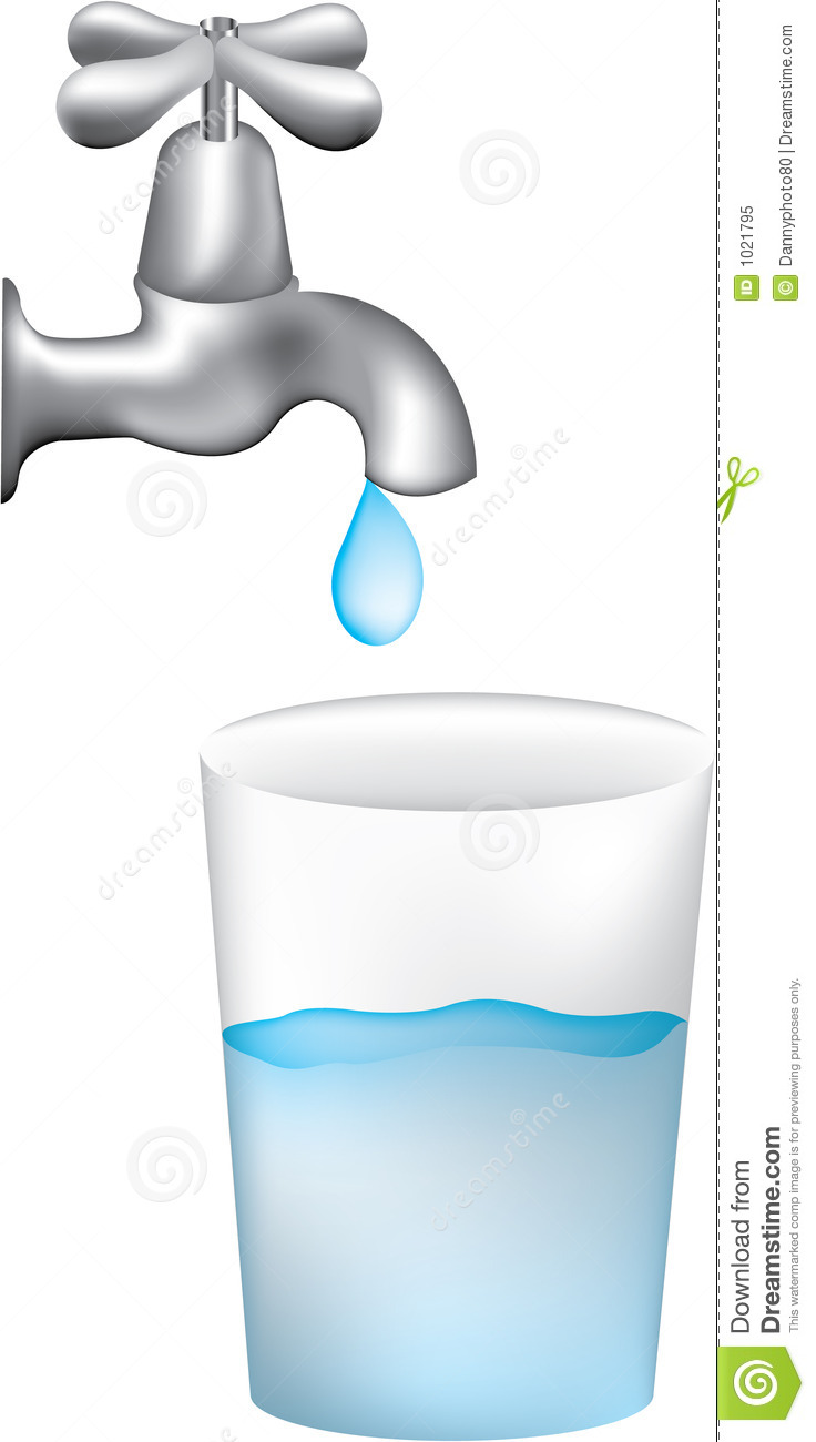 Cup Of Water Clipart Illustration Of Glass Of Water