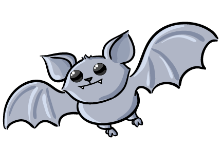 Cute Vampire Bat Clipart Friendly Vampire Bats Clipart