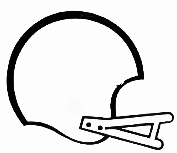 Football Helmet Clip Art Clip Art At Clker Com   Vector Clip Art    