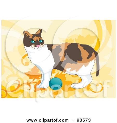 Royalty Free  Rf  Calico Clipart Illustrations Vector Graphics  1