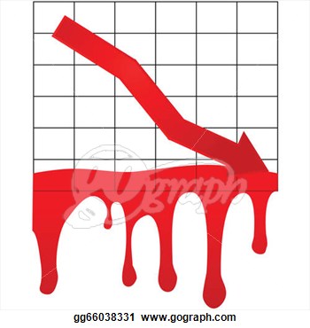 Stock Illustration   Market Bleeding  Clipart Illustrations Gg66038331