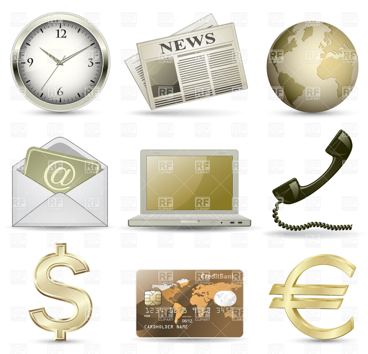 Stock Market Clipart Business And Stock Market Icon