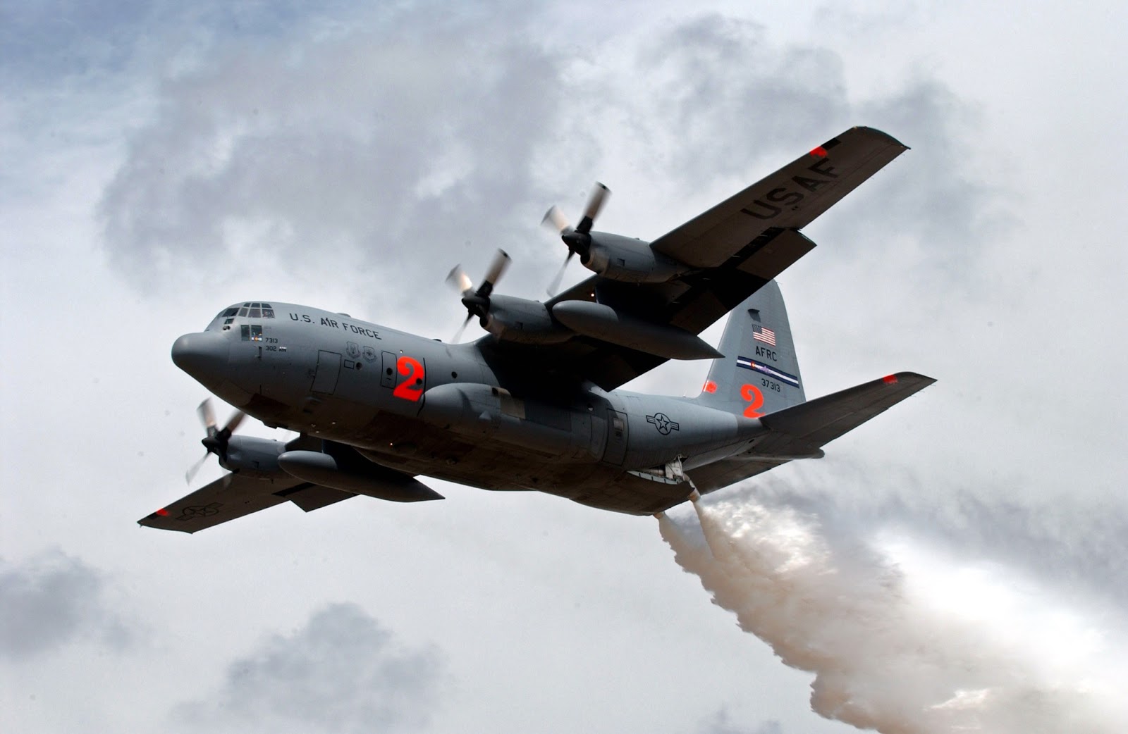 The Air Force Has Four Wings Flying C 130 Hercules Aircraft That Can