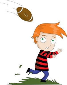 Boy Clipart Image   Clip Art Illustration Of A Red Headed Boy Running