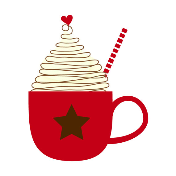 Christmas Hot Chocolate Mug Clip Art   Clipart Best   Clipart Best