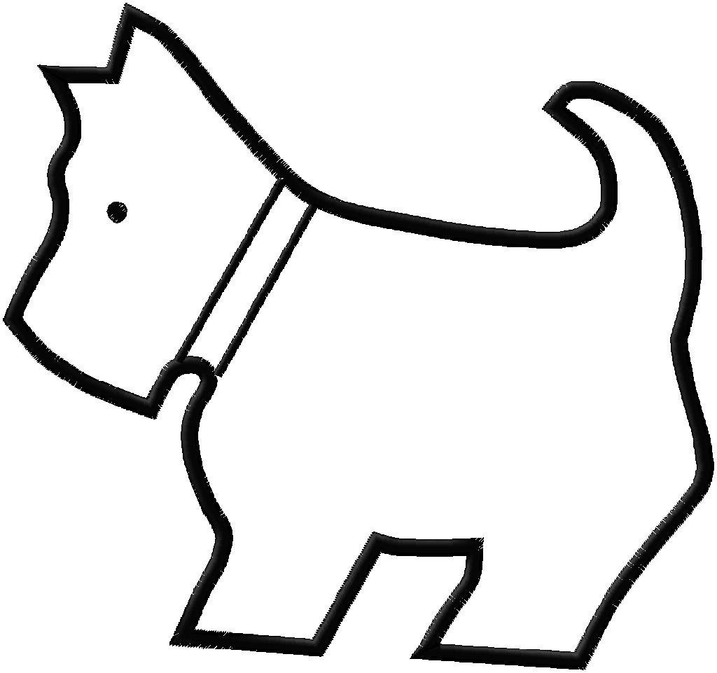 Dog Outline Picture