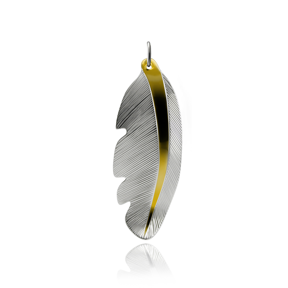 Eagle Feather Clip Art Eagle Feather Pendant By Fred