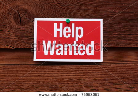 Help Wanted Newspaper Clipart Red And White Help Wanted Sign