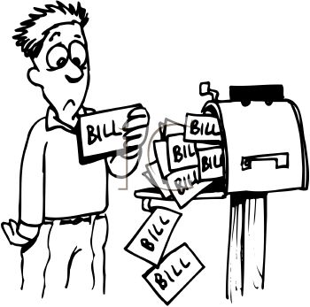 Paying Bills Clipart Bills To Be Paid Clip Art