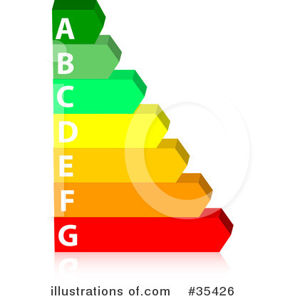 Royalty Free  Rf  Energy Rating Clipart Illustration By Kj Pargeter