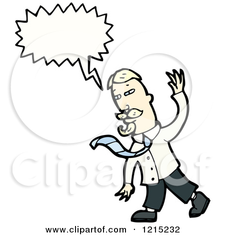 Royalty Free  Rf  Man Speaking Clipart Illustrations Vector Graphics