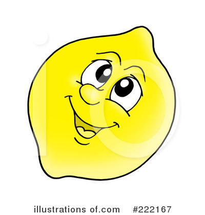 Smiling Lemon Clipart