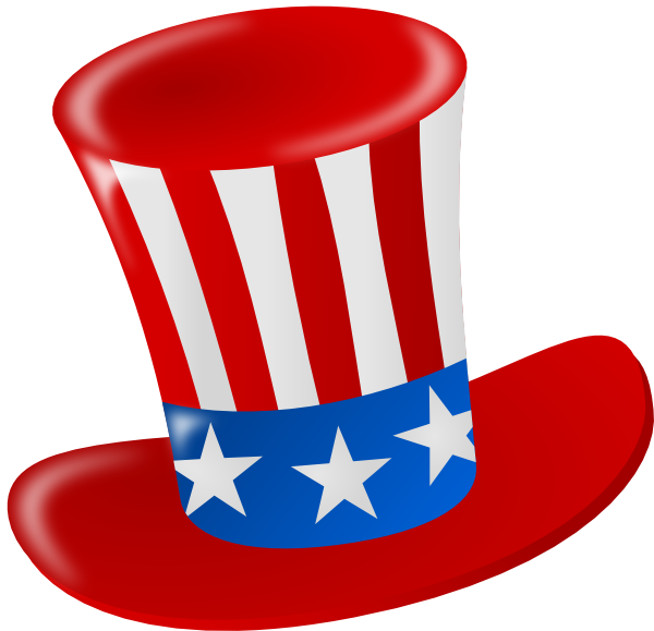 Uncle Sam American Hat Clip Art At Clker Com   Vector Clip Art Online
