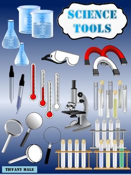 Awesome Science Tools Clipart