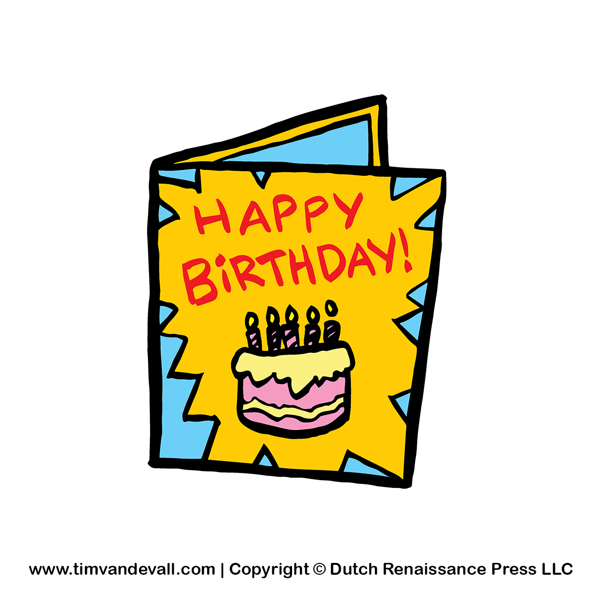 Birthday Card Clipart Png Image For Birthday Parties And Decorations