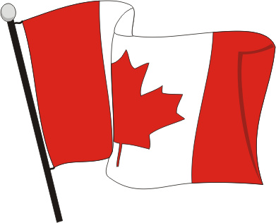 Canadian Flag Clip Art   Clipart Best