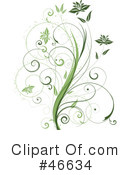 Clipart Of Vines  1   1291 Royalty Free  Rf  Illustrations
