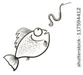 Graffiti Fish And Hook Clip Arts Free Clipart   Clipartlogo Com
