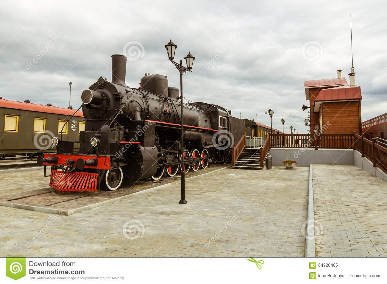     Image  The Steam Engine Exhibit History Museum Ekaterinburg Russia